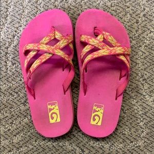 Reba Mush Girls Flop Flops Toddler 11